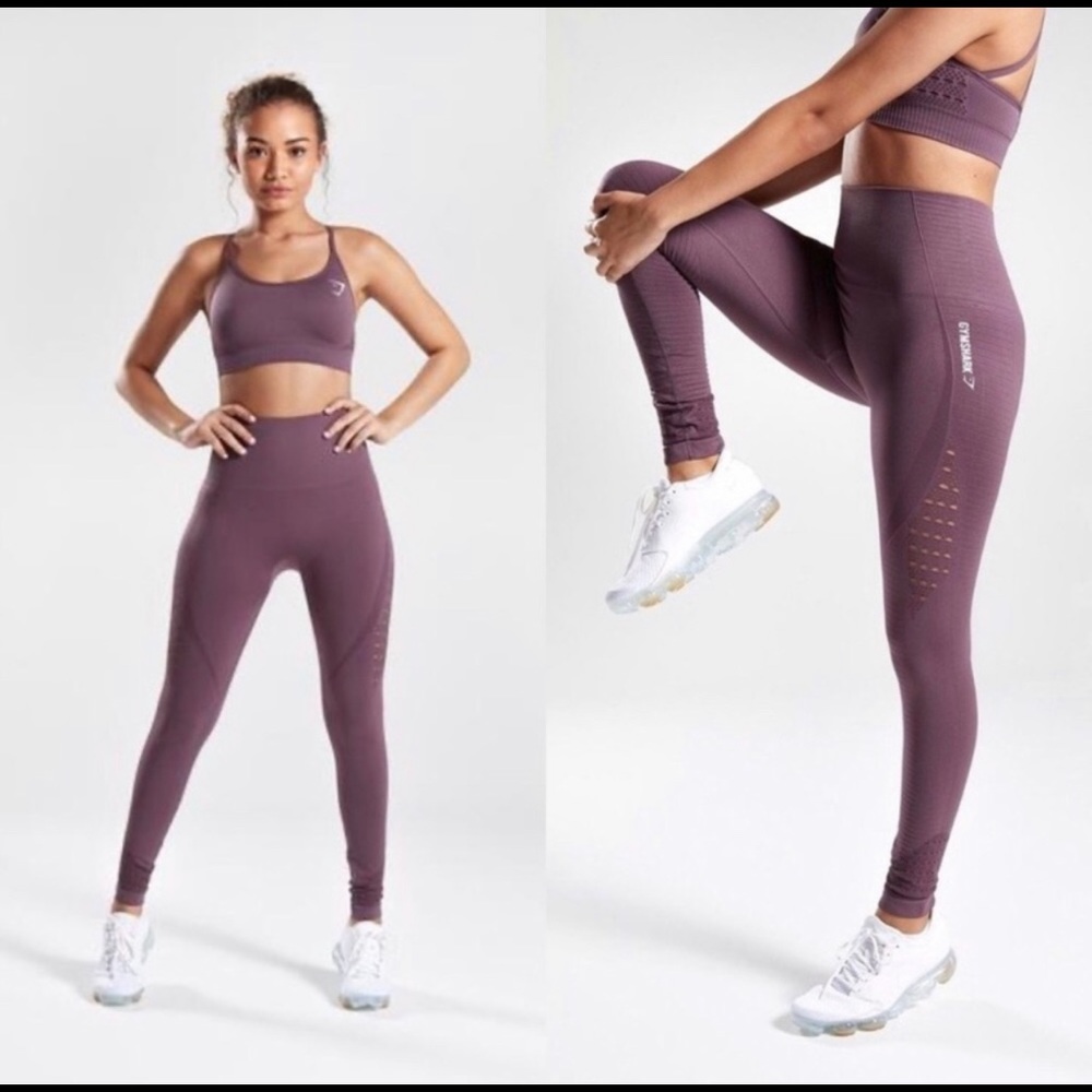 Purple Energy Seamless Leggings